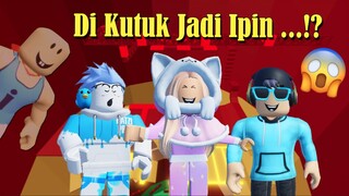 HATZI & @Nanda Novita Sari  DI KUTUK @Angga Prayoga  JADI IPIN DI GAME ROBLOX TOWER OF MISTERY😭😭