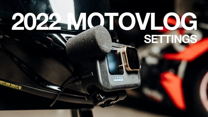 GoPro 7-11 MotoVlog Setup | Cinematic Look + Audio