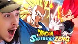 NEW SPARKING ZERO GAMEPLAY REACTION (Dragon Ball Sparking Zero!!)