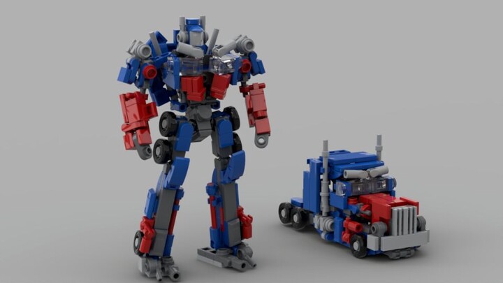 Become the second Optimus Prime, Onebrick pushes MOC every day