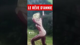 LE RÊVE D'ANNIE LE TITAN FEMININ L'ATTAQUE DES TITANS #attackontitan #aot #eren #annie #femaletitan