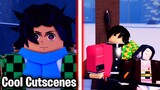 the NEW DEMON SLAYER roblox game has CRAZY CUTSCENES and AMAZING Storyline❗💯