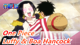 [One Piece] All Is Fluffy! It's Been 400 Episodes And Luffy Finally Meets Boa Hancock Again!