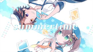 [HoloStarLive Vietsub Cover Song]SummerTime-Natsuiro Matsuri Ft Yukoku Roberu