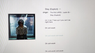 [ดนตรี] เมื่อคุณลองร้องเพลง "Stay" Justin Bieber ....