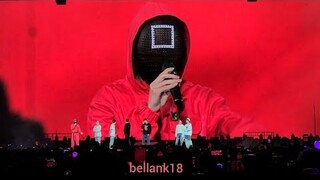 211201 (Closing ment with army bomb wave) fancam BTS 방탄소년단 Permission to Dance on Stage LA Day 3