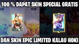 100 % DIJAMIN DAPAT 1 SKIN SPECIAL GRATIS + SKIN EPIC LIMITED KALAU HOKI - SURPRISE BOX DEC 2023