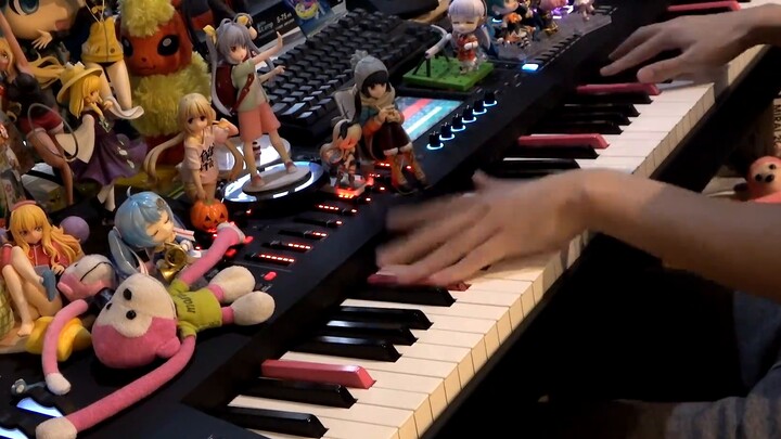 [Tentacle Monkey] I tried playing "Shoujo Kisokyoku ~ Dream Battle & Koiiro Master Spark" [Piano]
