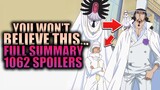 YOU WON'T BELIEVE WHY THEY'RE BACK (Full Summary) / One Piece Chapter 1062 Spoilers