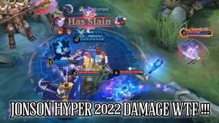 JONSON HYPER CARRY META 2022 - MOBILE LEGENDS : BANG BANG