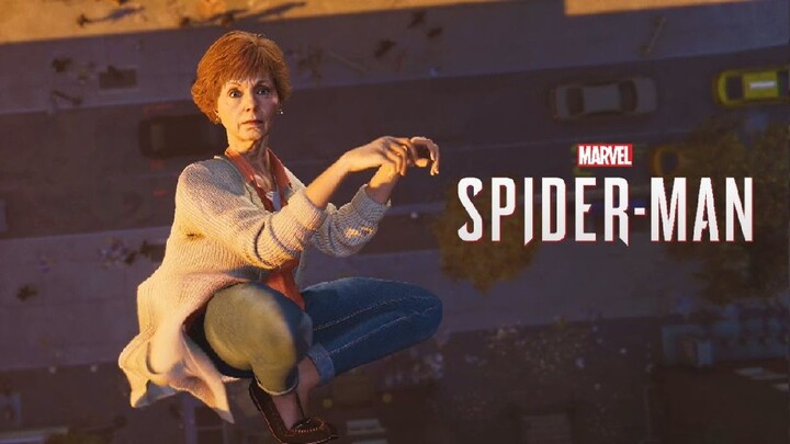 if spider bitten Aunt may turns Spider-woman in other dimension