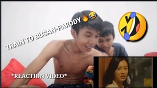 *Reaction video* Train to busan-Parody by gloco