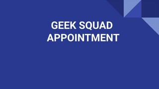 GeekSquadAppointment