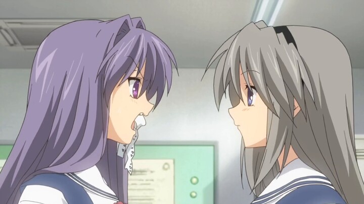 The fight between Tomoyo and An