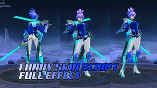 SCRIPT FANNY PREMIUM SKIN WITH ALL NEW EFFECT PATCH SILVANA