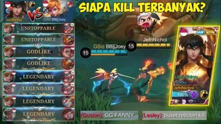 Moment Rebutan Kill Sama Publik Ini! GILA SIH FANNY NYA JAGO BGT COK ❗ Mobile Legends