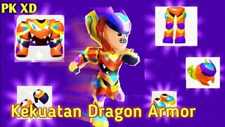 Membeli dan Tes kekuatan Dragon Armor di PK XD Update Rewards