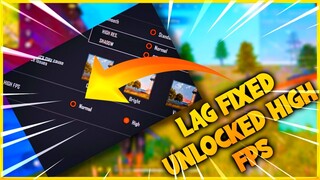 Free Fire Lag Fix Unlocked High Fps Enabled 60 to 90 FPS Setting Configuration