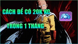 ONE PUNCH MAN THE STRONGEST: CÁCH KIẾM 20K KIM CƯƠNG MỖI THÁNG VÀ QUẢN LÝ CHI TIÊU CHO NÔNG DÂN