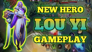 NEW HERO LOU YI GAMEPLAY | mobile legends