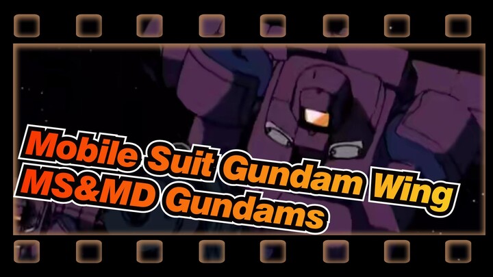[Mobile Suit Gundam Wing] MS&MD Gundams