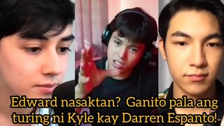 Edward Barber nasaktan sa sinabi ni Kyle Echarri about Darren Espanto? Kyle talks about ex?