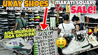 60% off!DAMING MURANG SAPATOS LEGIT!P180 mga SOLID PA!ukay shoes makati central square