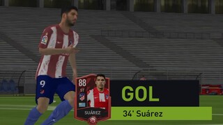 FIFA Mobile. [Perjalanan Ikon] Suarez Hat-trick. Lemar dan Wright Goal. ATM vs Athletic Bilbao