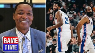 NBA GameTime reacts to James Harden dazzles with 27 Pts in debut as 76ers crushed T-Wolves 133-102