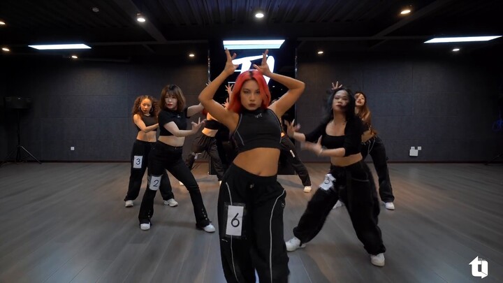 [TI Dance Group] NAME girl group "red shoes" choreographer version - choreography by Zhang Jianpeng