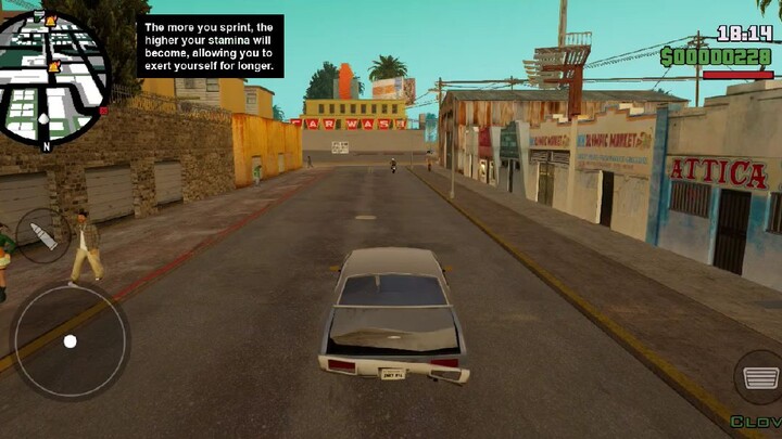 GTA SA DEFINITIVE EDITION GAMEPLAY ON ANDROID