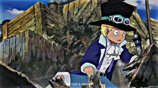 Sabo vs Monkey D Dragon