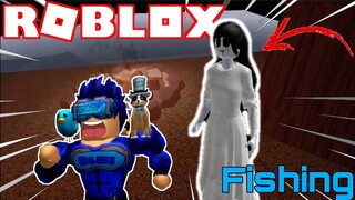 Blue bị MA NỮ TẤN CÔNG trong chuyến hành trình đi CÂU CÁ (Roblox) | CAMPING