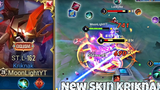 Kriknak สกินใหม่ "STL-162" Jungle Pro Gameplay Arena of Valor อารีน่าแห่งความกล้าหาญ