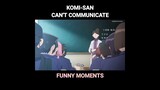 Komi gave a half of her eraser to Tadano | Komi-san Can't Communicate Funny Moments