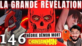 CHAINSAW MAN 146 - MORT VS ASA ET DENJI !? DEMON FEU! THÉORIE  MANIPULÉS DES LE DÉBUT - REVIEW MANGA