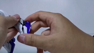 [Seagull model play sharing] A simple review of the model heart flying wing purple.