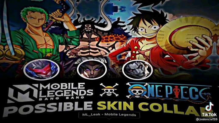 one piece+ mobile legends= 🔥🤩