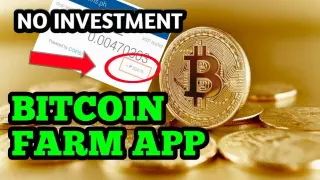 BITCOIN Farming app / Make Money from doing TASK and Watching adds