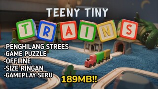 Game OFFLINE Android Penghilang Strees!!Game OFFLINE Penenang Hati!! - Review Game Teeny Tiny Trains