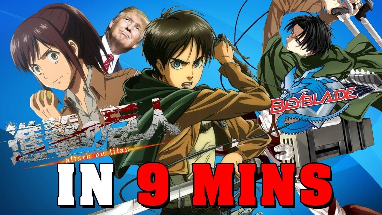 Attack On Titan in 9 Minutes Reaction | Anime in Minutes - Bilibili