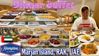 DINNER BUFFET at Hampton by Hilton Marjan Island, Ras Al Khaimah, UAE | Eid Al Ahda