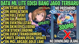 Data ML Lite Full Event 300Mb Terbaru Patch Allstar | ML Lite | Cara Mengatasi Lag & Patah Patah