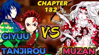 MUZAN VS TANJIROU AND GIYUUðŸ˜¯â€¼ï¸�Demon Slayer Infinity Castle Arc Chapter 182
