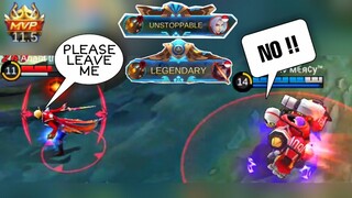 RIP LING AND NATALIA !!  - JAWHEAD THE ASSASIN KILLER SHOWS NO MERCY TO ENEMIES | MOBILE LEGENDS