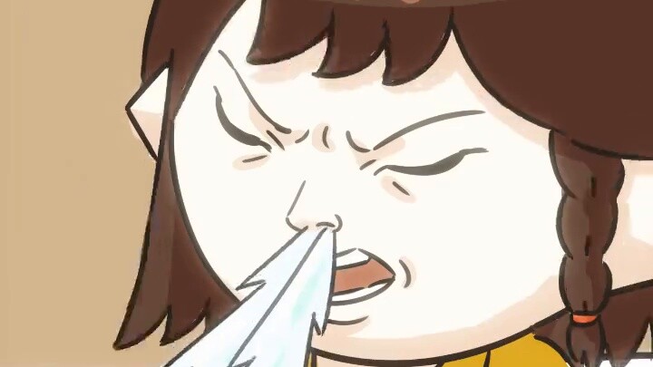 How uncomfortable it is to spend a day dominated by rhinitis!