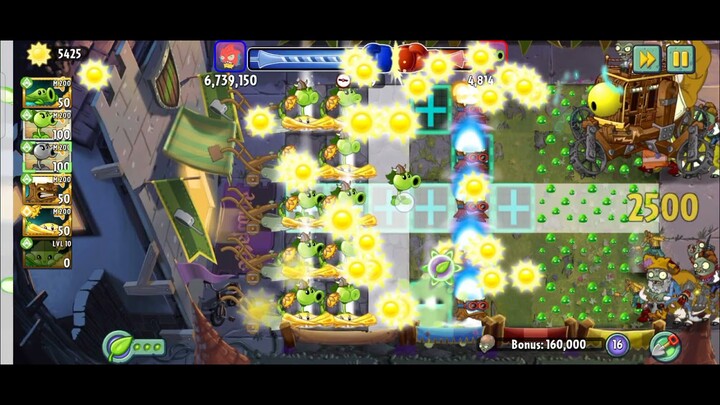 plants vs zombies tập 3: chiến thuật full đậu 2 đầu