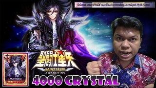 GACHA! Rezeki Tak TERBENDUNG Dapat RANK SS MYTH HADES Hanya Bermodalkan 4000 Crystal