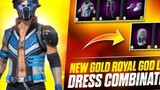 top 3 free dress combination | new gold royal bundle combination | free fire  bundle combination