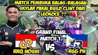 MATCH PEMBUKA GRAND FINAL UDAH SERU BGT! RRQ HOSHI VS RSG PH MATCH 1